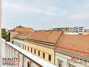 Pronájem bytu 1+kk, Brno, Bratislavská, 26 m2