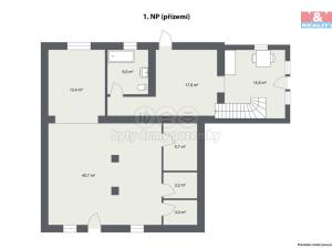 Prodej rodinného domu, Krásné Údolí, 125 m2