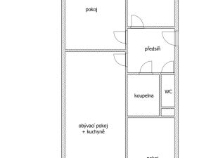 Pronájem bytu 4+kk, Kladno - Kročehlavy, Na růžovém poli, 71 m2