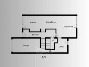 Pronájem rodinného domu, Chýně, Turonská, 162 m2