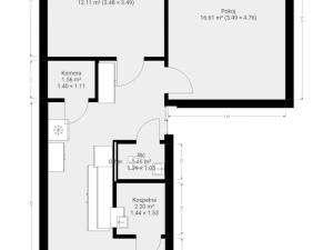Pronájem bytu 2+1, Brno, Běly Pažoutové, 55 m2