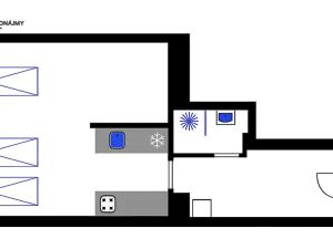 Prodej bytu 1+kk, Praha - Karlín, Křižíkova, 32 m2
