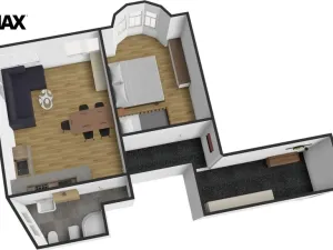 Prodej apartmánu, Vejprty, Úzká, 58 m2