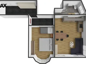 Prodej apartmánu, Vejprty, Úzká, 58 m2