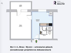 Prodej bytu 1+1, Brno - Bystrc, Vondrákova, 31 m2