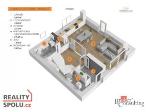 Prodej rodinného domu, Všestary, 120 m2