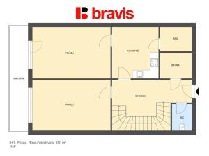 Pronájem bytu 5+1, Brno - Zábrdovice, Příkop, 180 m2