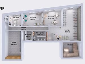 Prodej obchodního prostoru, Šumperk, Uničovská, 660 m2