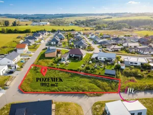 Prodej pozemku pro bydlení, Luka nad Jihlavou, Za Dvorem, 992 m2