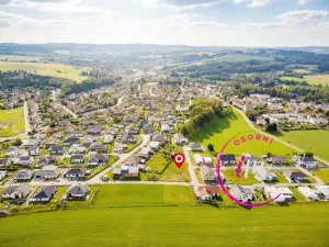 Prodej pozemku pro bydlení, Luka nad Jihlavou, Za Dvorem, 992 m2