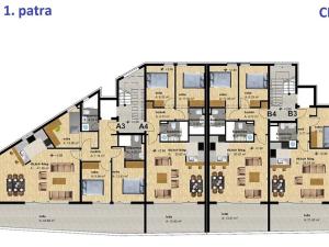 Prodej bytu 4+kk, Baška Voda, Chorvatsko, 149 m2