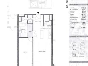 Pronájem bytu 2+kk, Praha - Karlín, Rohanské nábřeží, 80 m2