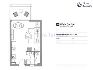 Prodej bytu 1+kk, Portocolom, Mallorca, Španělsko, 25 m2