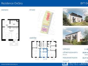 Pronájem bytu 1+kk, Ovčáry, Na Bulánce, 32 m2