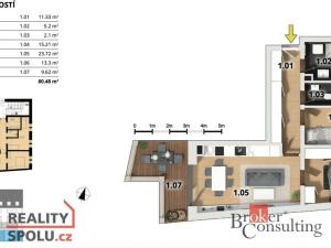 Prodej bytu 3+kk, Český Brod, Prokopa Velikého, 71 m2