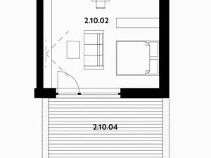 Pronájem bytu 1+kk, Plzeň, Na Jíkalce 3051/19, 38 m2