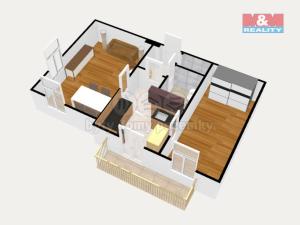 Prodej bytu 2+1, Mariánské Lázně, Třebízského, 49 m2