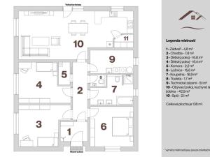 Prodej rodinného domu, Chýnov, Luční, 161 m2