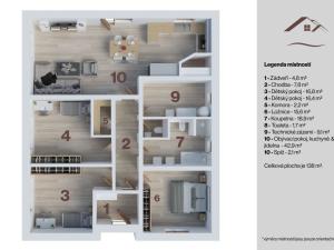 Prodej rodinného domu, Chýnov, Luční, 161 m2