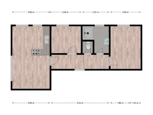 Pronájem bytu 3+kk, Třešť, Wolkerova, 57 m2