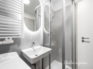 Pronájem bytu 1+kk, Tuchoměřice, V Kněžívce, 22 m2