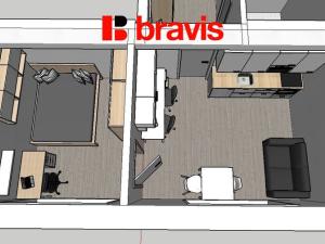 Pronájem bytu 1+kk, Brno, Poříčí, 34 m2