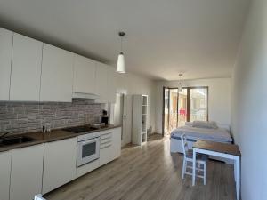 Pronájem bytu 1+kk, Praha - Modřany, Rorýsová, 39 m2