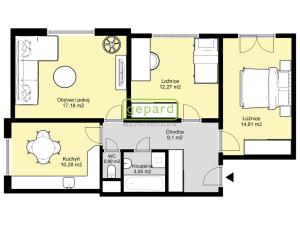Prodej bytu 3+1, Praha - Strašnice, Na padesátém, 67 m2