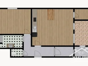 Pronájem bytu 2+kk, Kolín, Karlovo náměstí, 58 m2