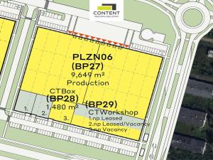 Pronájem skladu, Plzeň - Skvrňany, Ke Karlovu, 9606 m2