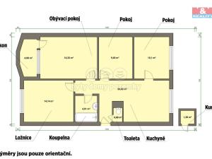 Prodej bytu 4+1, Sokolov, Marie Majerové, 76 m2