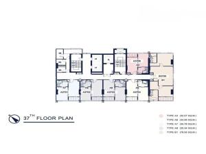 Prodej apartmánu, Pattaya, 34 m2