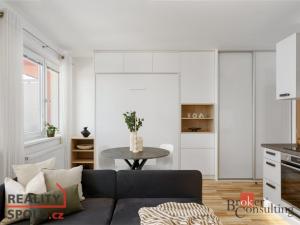 Pronájem bytu 1+kk, Praha - Kyje, Davidovičova, 31 m2