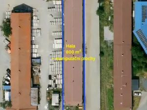 Pronájem skladu, Hněvotín, 800 m2