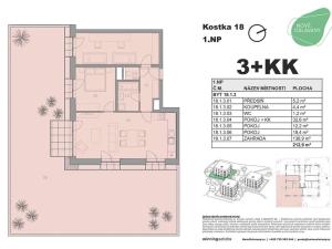 Prodej bytu 3+kk, Oslavany, Letkovská, 75 m2