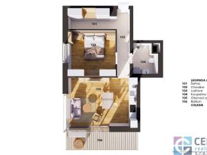 Prodej bytu 2+kk, Vrkoslavice, 57 m2