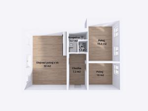 Pronájem bytu 3+kk, Olomouc, Dukelská, 68 m2
