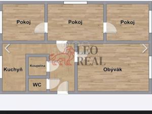 Pronájem bytu 4+1, Orlová - Lutyně, Osvobození, 75 m2