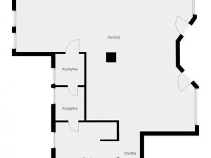 Pronájem obchodního prostoru, Polička, Husova, 120 m2