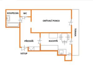 Pronájem bytu 1+1, Brno, Veselá, 50 m2