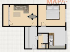 Prodej bytu 2+1, Chomutov, Blatenská, 52 m2