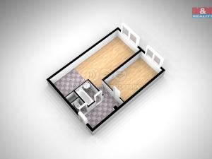Prodej bytu 2+kk, Praha - Háje, Štichova, 42 m2