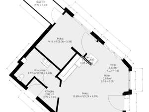 Pronájem bytu 2+kk, Brno, Langrova, 40 m2