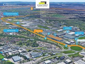 Pronájem skladu, Plzeň - Skvrňany, U Nové Hospody, 3820 m2