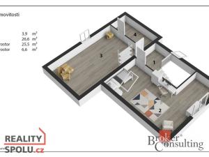 Prodej rodinného domu, Dolní Břežany, V Hranicích, 160 m2