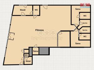 Prodej obchodního prostoru, Praha - Smíchov, Kobrova, 276 m2