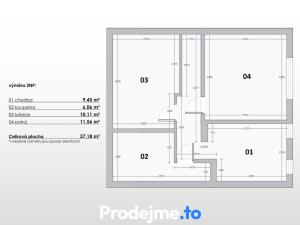 Prodej rodinného domu, Ivančice, U Parku, 83 m2