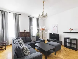 Pronájem bytu 4+1, Praha - Nové Město, Biskupská, 132 m2