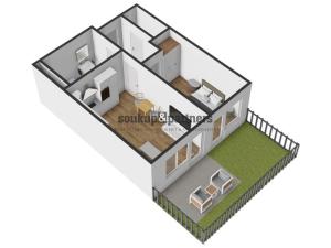 Prodej bytu 2+kk, Praha - Vysočany, Pod Harfou, 44 m2