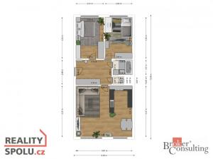 Pronájem bytu 3+kk, Mladá Boleslav - Mladá Boleslav II, 17. listopadu, 76 m2